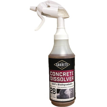 Concrete & Mortar Dissolver - 28 oz. Sprayer MPN:120043