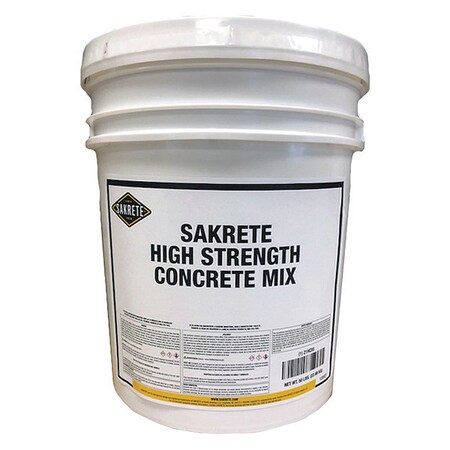 Concrete Mix, Pail, Gray, High Strength MPN:120021