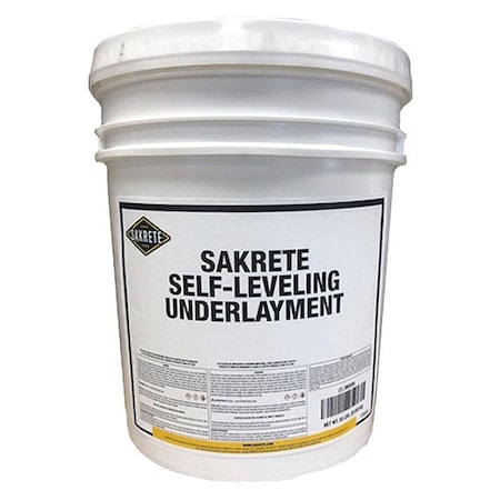Concrete Leveling Compound, Pail, Gray, Self-Leveling Underlayment MPN:120035