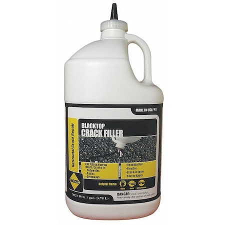 Crack Filler, Bottle, Black, Blacktop Crack Filler MPN:120039