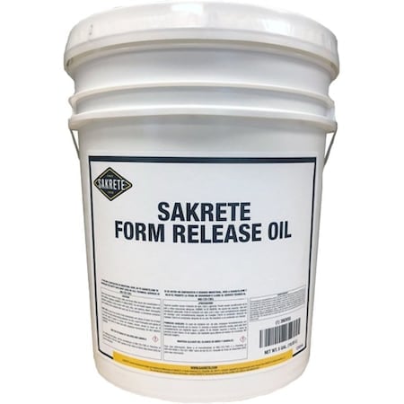 Form Release Oil - 5 Gal Pail MPN:120044