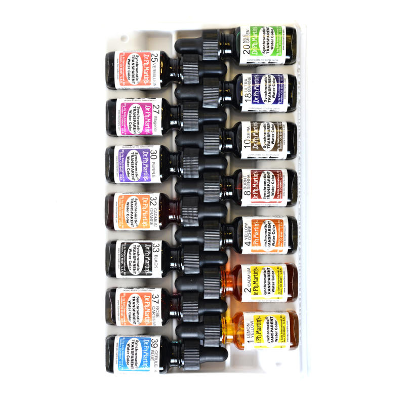 Dr. Ph. Martins Synchromatic Student Art Set, 0.5 Oz, Set Of 14 MPN:SET-ART-STU