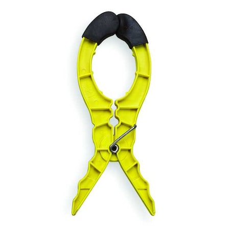 Blanket Clamp Pin, Yellow, 9 1/2 in Long, 5 in Opening, Includes Molded Tips MPN:21