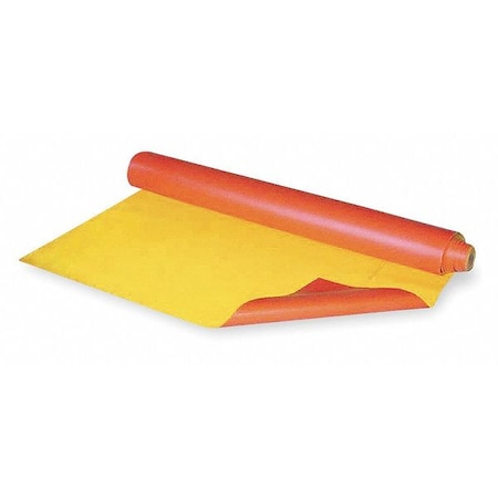Insulating Blanket Roll, Reinforced Type II Rubber, 30 ft. Length, 3 ft. Width, Class 0, Yellow MPN:RLB0