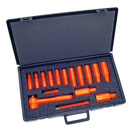 3/8 in Drive SAE, 16 pcs MPN:S104