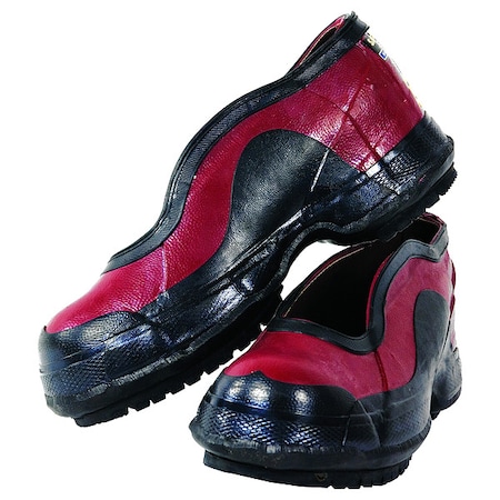 Overboots, Dielectric Rubber Toe, 5 in Height, Bob Sole, Black, Red, 8 MPN:51511 8-ES