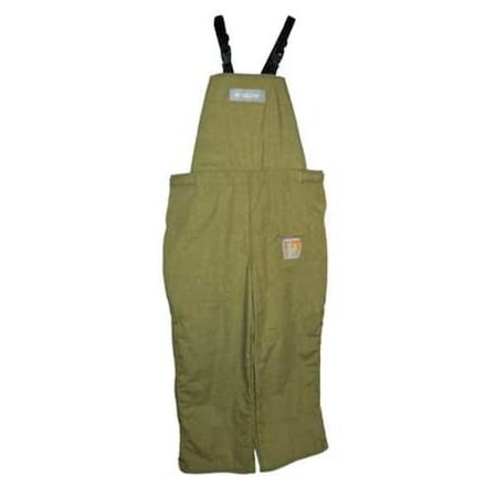 Bib Overalls, 40 cal/sq cm ATPV, 30 in Inseam, Synthetic Fiber Blend MPN:ACB4030PLTXL