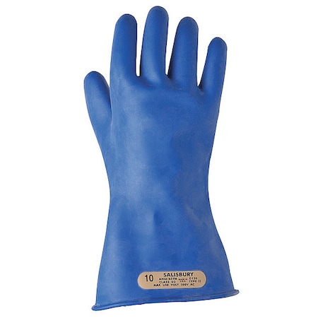 Electrical-Insulating Gloves, 500V AC, 750V DC, Rubber, 11