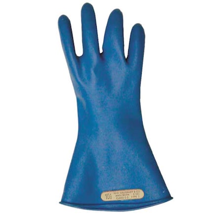 Electrical-Insulating Gloves, 500V AC, 750V DC, Rubber, 11