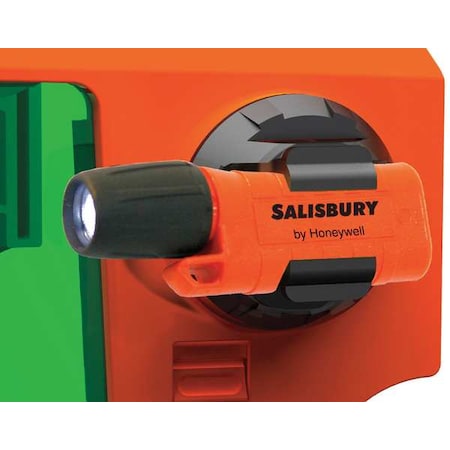 Arc Flash Task Light Kit, 1 Face Shield Attachable Task Light, 1 Flashlight Clip, Black/Orange MPN:FLKIT