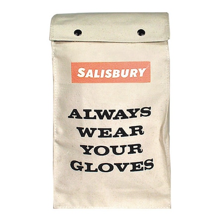 Glove Bag, Canvas, 16 in Length, Beige MPN:GB114