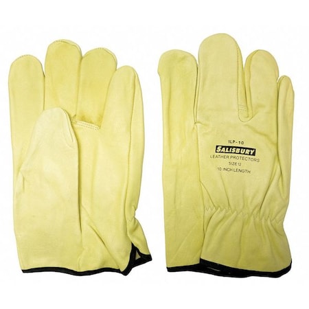 Electrical-Insulating Glove Protectors, Cowhide, 10