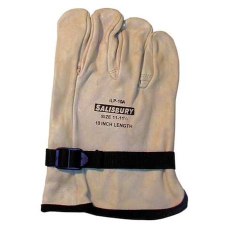 Electrical-Insulating Glove Protectors, Cowhide, 10