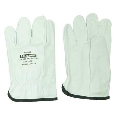 Electrical-Insulating Glove Protectors, Goatskin, 10