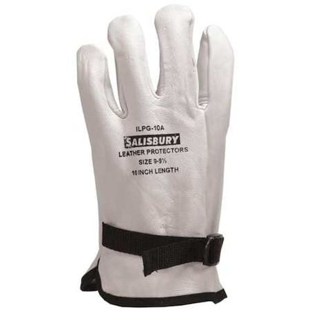 Electrical-Insulating Glove Protectors, Goatskin, 10