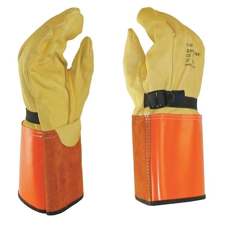 Electrical-Insulating Glove Protectors, Cowhide, 13