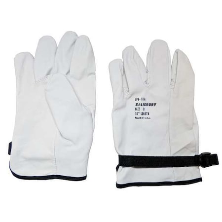 Electrical-Insulating Glove Protectors, Goatskin, 10