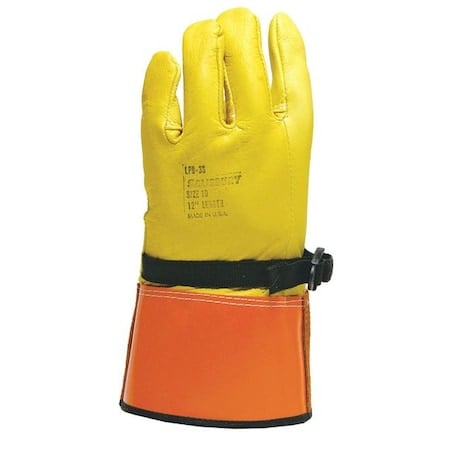 Electrical-Insulating Glove Protectors, Goatskin, 12