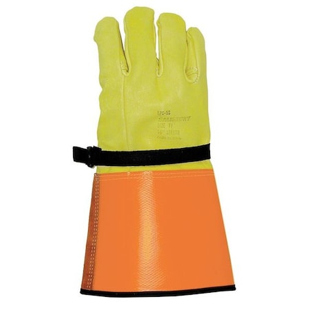 Electrical-Insulating Glove Protectors, Goatskin, 14