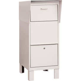 Courier And Collection Box 4975WHT - White Private Access 4975WHT