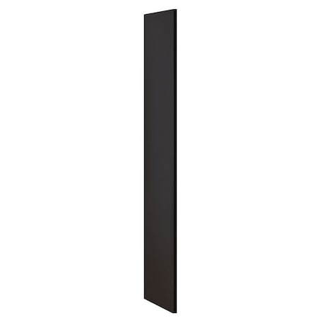 End Panel, Flat Top, D21 x H72, Black MPN:33335BLK