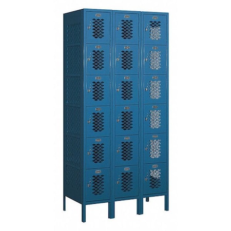 Box Locker, 36Wx78Hx18