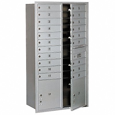 Standard Mailbox 20 Doors MPN:3716D-20AFU