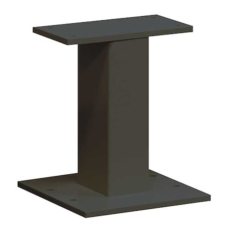 Pedestal, Black, Powder Coated, 13 Doors, 16 Doors MPN:3385BLK