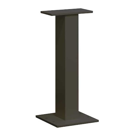 Pedestal, Black, Powder Coated, 12 Doors, 8 Doors MPN:3395BLK