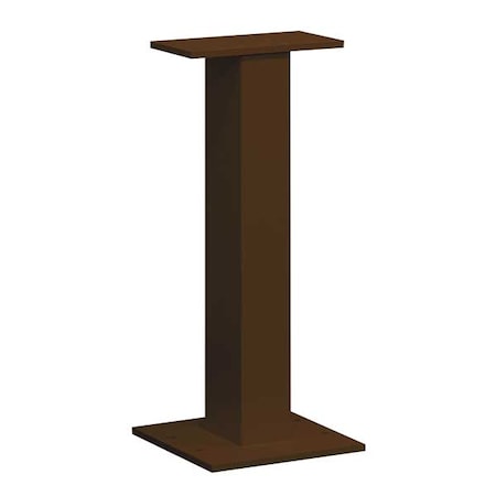 Pedestal, Bronze, Powder Coated, 12 Doors, 8 Doors MPN:3395BRZ