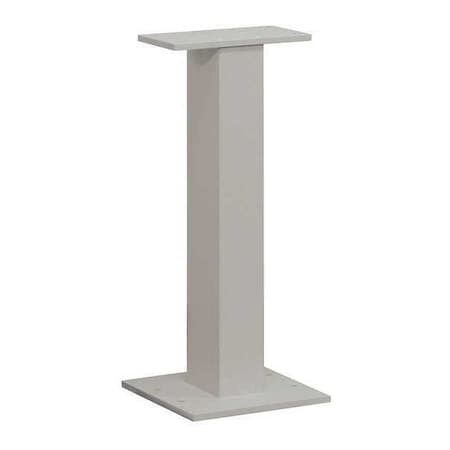 Standard Pedestal, Gray, Powder Coated, Bolt, 1, 2 MPN:3395GRY