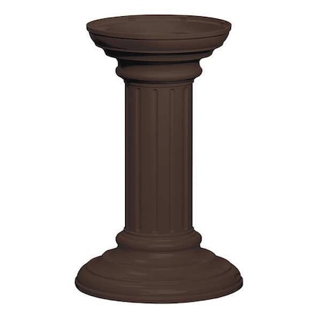 Pedestal, Bronze, Powder Coated, In Ground, Decorative MPN:3396BRZ