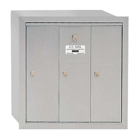 Mailbox, 25 lb, Recessed, - MPN:3503ARU
