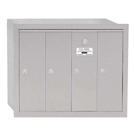 Mailbox, 30 lb, Recessed, - MPN:3504ARU