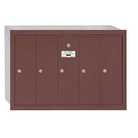 Mailbox, 35 lb, Recessed, - MPN:3505ZRU