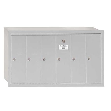 Mailbox, 40 lb, Recessed, - MPN:3506ARU