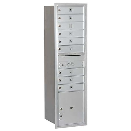 Mailbox, 85 lb, Recessed, 16 Door Height Equivalent MPN:3716S-09AFU