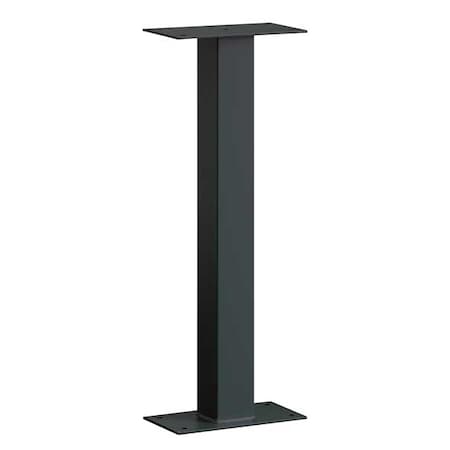 Pedestal, Black, Powder Coated, Bolt, Mail Chest MPN:4365BLK