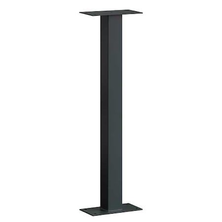 Post, Black, Powder Coated, Bolt, Bolt MPN:4865BLK