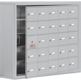 Salsbury 5-Tier 25 Door Welded Cell Phone Locker w/ Keyed Locks 37