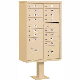 Cluster Box Unit 16 A Size Doors Type III Sandstone USPS Access 3316SAN-U