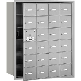4B+ Horizontal Mailbox 24 A Doors (23 usable) Front Loading Aluminum USPS Access 3624AFU