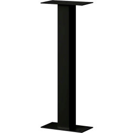 Standard Pedestal 4365BLK - Bolt Mounted for Roadside Mailbox and Mail Chest Black 4365BLK