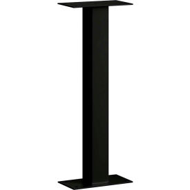 Standard Mailbox Post 4865BLK - Bolt Mounted Black 4865BLK