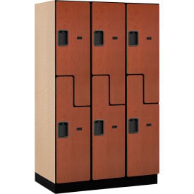 Salsbury Z-Style 2-Tier 6 Door Extra Wide Locker 45