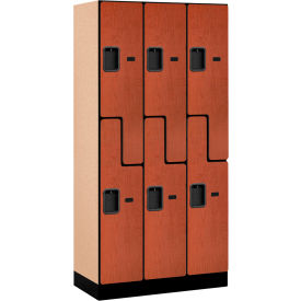 Salsbury Z-Style 2-Tier 6 Door Designer Locker 36