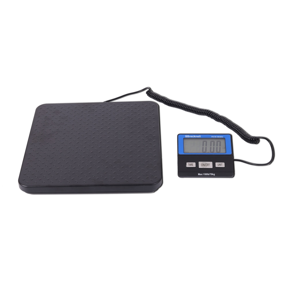Brecknell, PS400 Slimline Portable Digital Shipping Scale, 400 lb/180 kg Capacity MPN:816965007530
