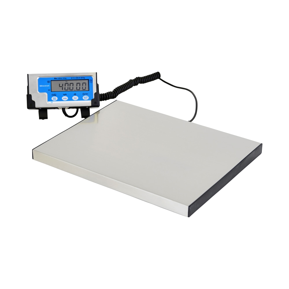 Brecknell 400 lb. Portable Shipping Scale - 400 lb / 181 kg Maximum Weight Capacity - White MPN:LPS400