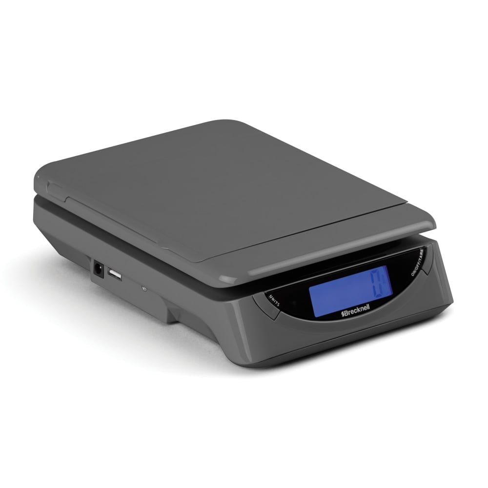 Brecknell Electronic Postal Scale, 25-Lb Capacity, Gray MPN:PS25GRAY