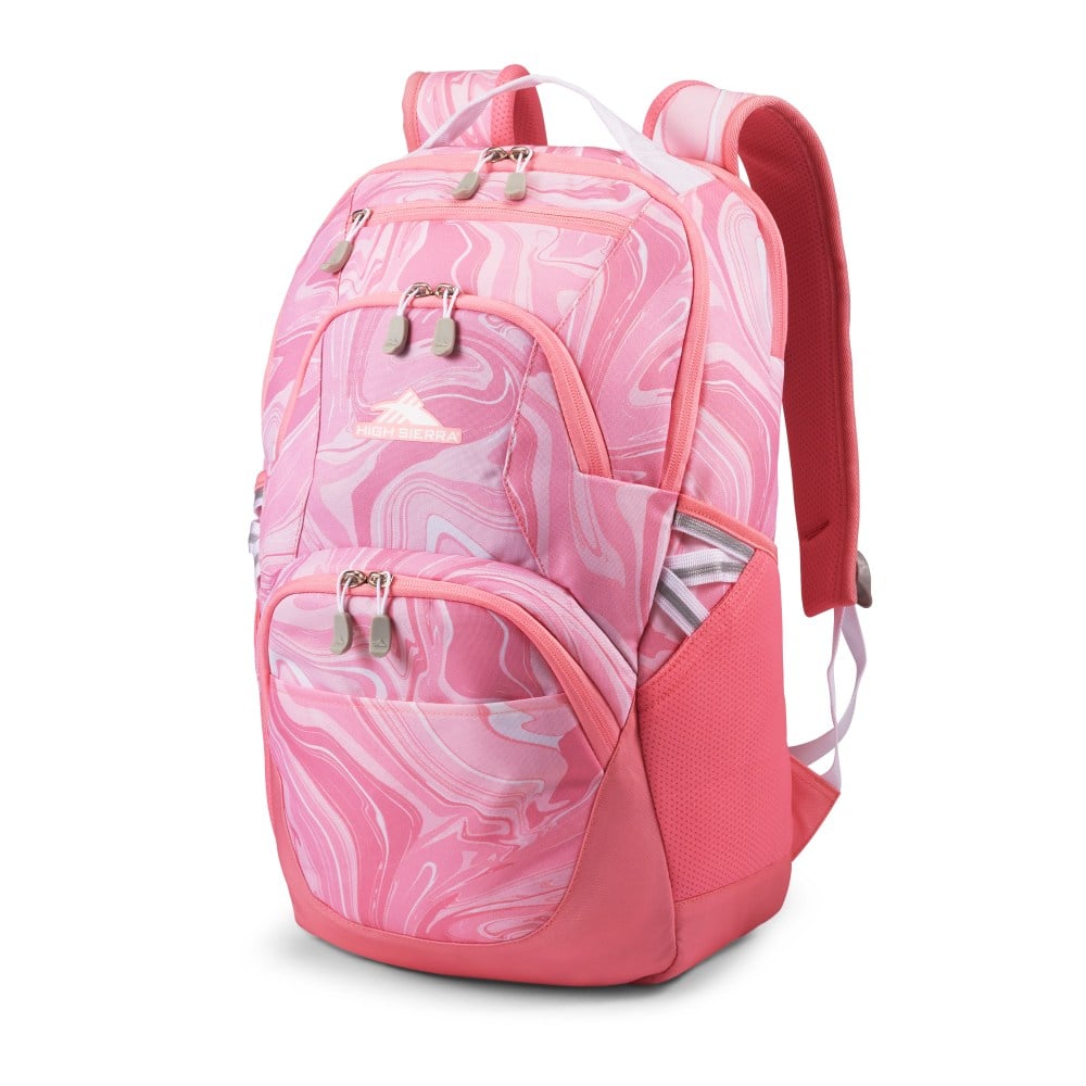 High Sierra Swoop Backpack With 17in Laptop Pocket, Pink MPN:130360-9667